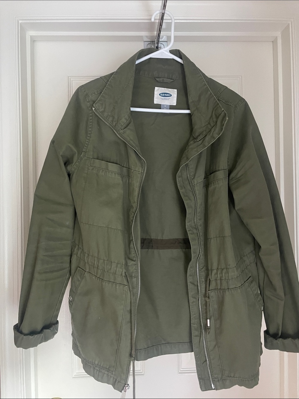 Old Navy Olive Green Utility Jacket